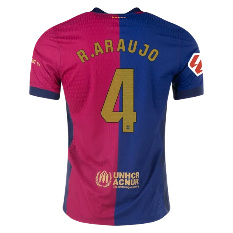 Ronald Araújo Barcelona 24/25 Player Home Jersey