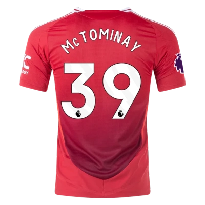 Scott McTominay Manchester United 24/25 Player Home Jersey 01