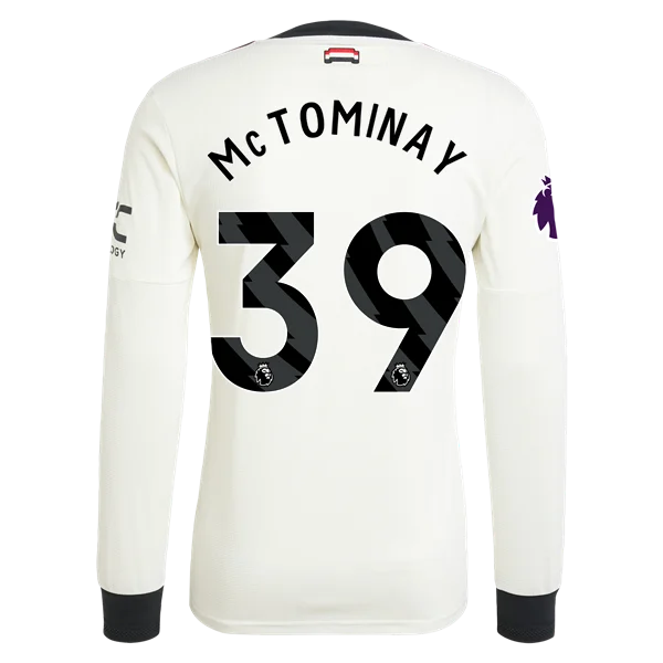 Scott McTominay Manchester United 24/25 Long Sleeve Player Third Jersey