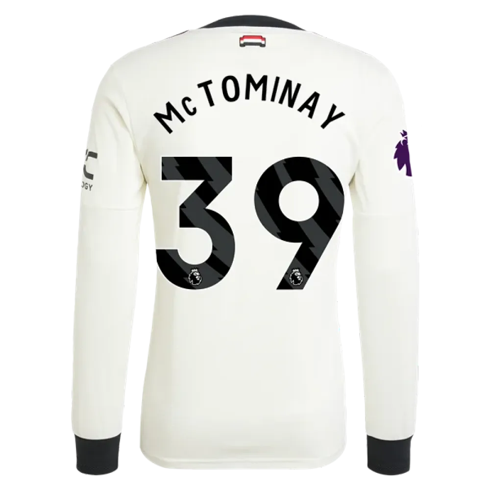 Scott McTominay Manchester United 24/25 Long Sleeve Player Third Jersey