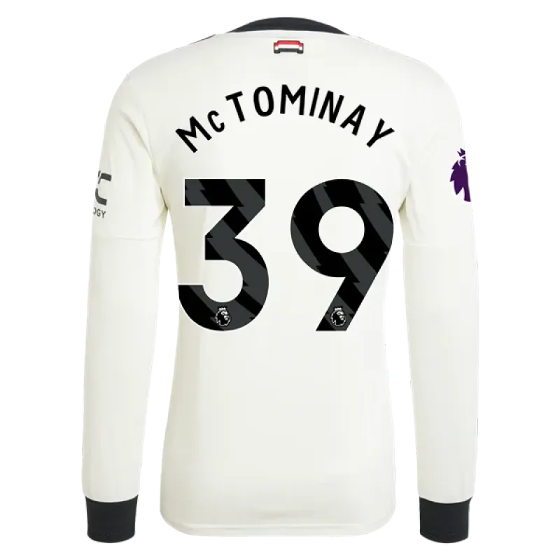 Scott McTominay Manchester United 24/25 Long Sleeve Player Third Jersey