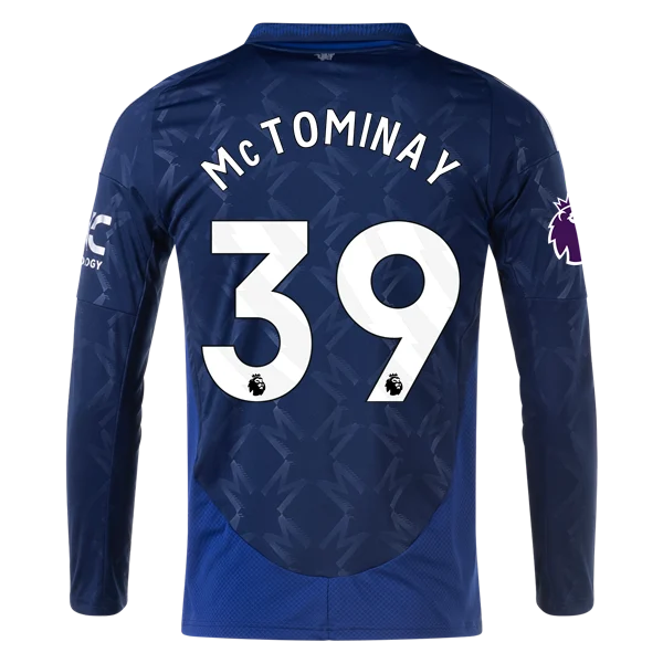 Scott McTominay Manchester United 24/25 Long Sleeve Away Jersey