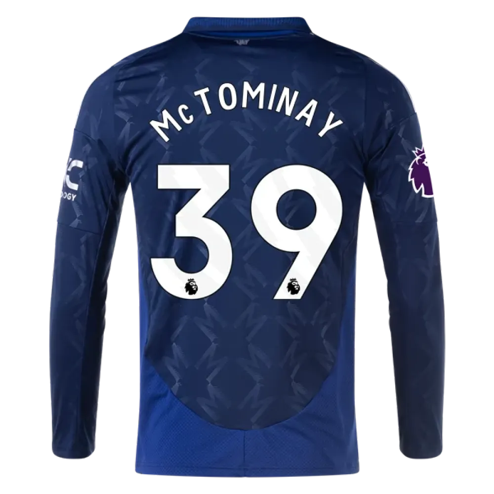 Scott McTominay Manchester United 24/25 Long Sleeve Away Jersey