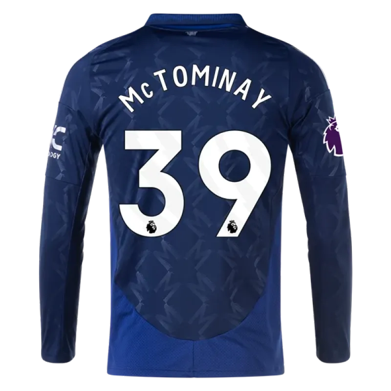 Scott McTominay Manchester United 24/25 Long Sleeve Away Jersey