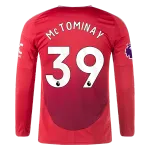 Scott McTominay Manchester United 24/25 Long Sleeve Home Jersey