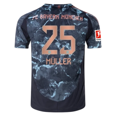 Thomas Müller Bayern Munich 24/25 Player Away Jersey 01