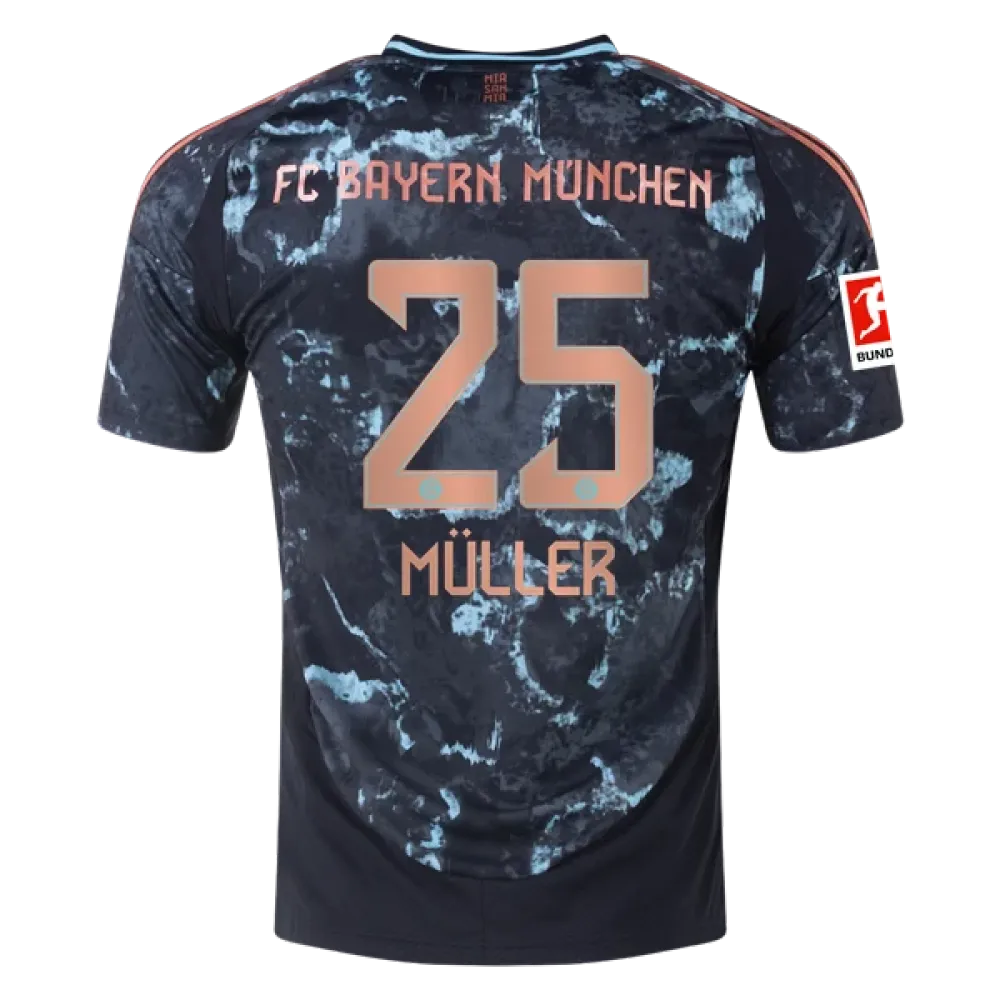 Thomas Müller Bayern Munich 24/25 Replica Away Jersey