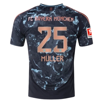 Thomas Müller Bayern Munich 24/25 Replica Away Jersey 01