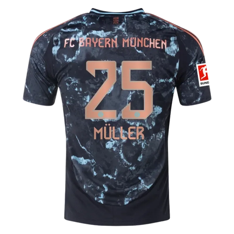 Thomas Müller Bayern Munich 24/25 Replica Away Jersey