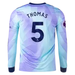 Thomas Partey Arsenal 24/25 Long Sleeve Third Jersey