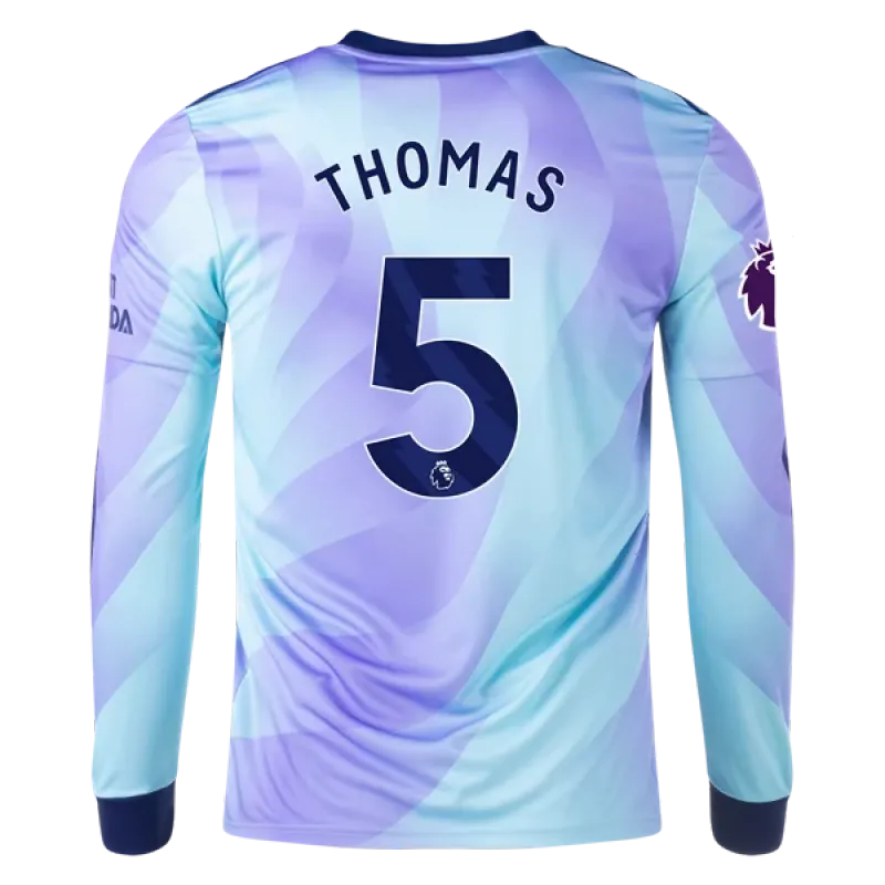 Thomas Partey Arsenal 24/25 Long Sleeve Third Jersey