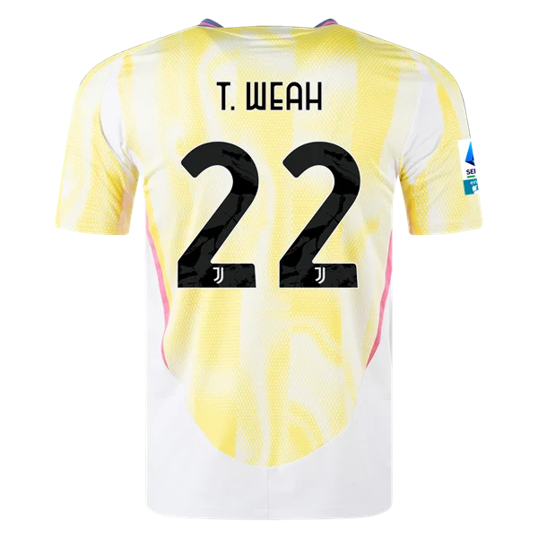 Tim Weah Juventus 24/25 Player Away Jersey