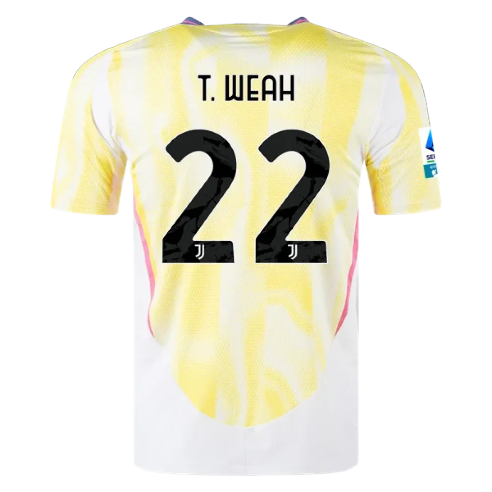 Tim Weah Juventus 24/25 Player Away Jersey