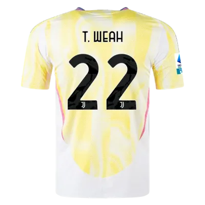 Tim Weah Juventus 24/25 Player Away Jersey 01
