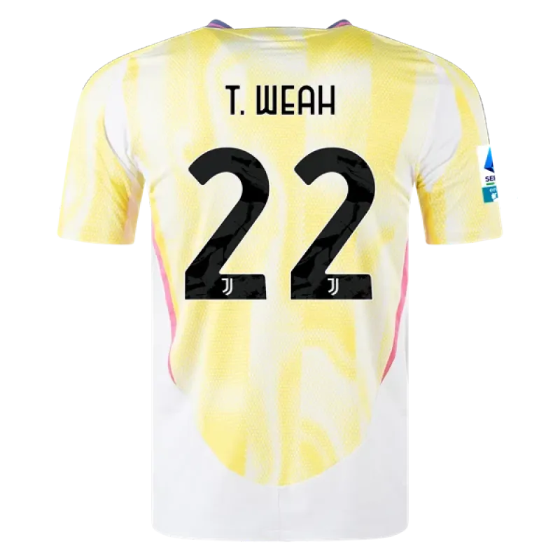 Tim Weah Juventus 24/25 Player Away Jersey