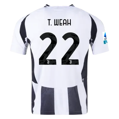 Tim Weah Juventus 24/25 Player Home Jersey 01