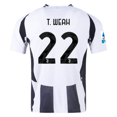 Tim Weah Juventus 24/25 Player Home Jersey 01