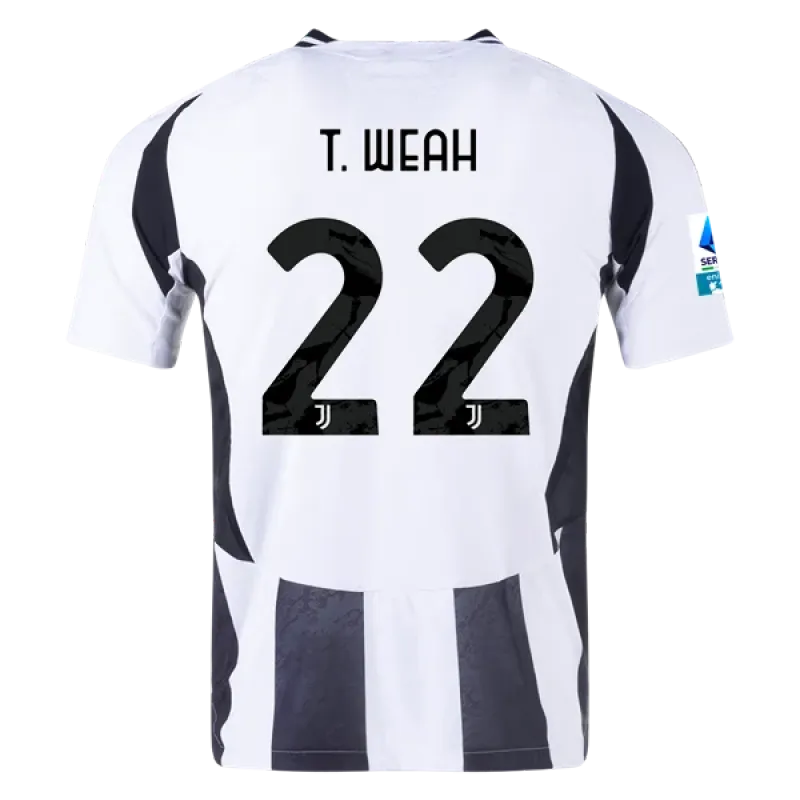 Tim Weah Juventus 24/25 Player Home Jersey