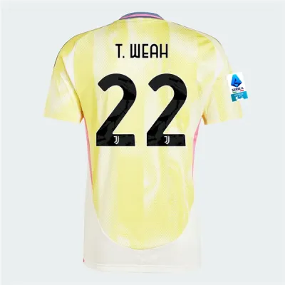 Tim Weah Juventus 24/25 Away Jersey 01