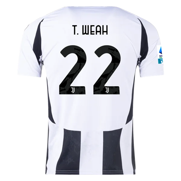 Tim Weah Juventus 24/25 Home Jersey
