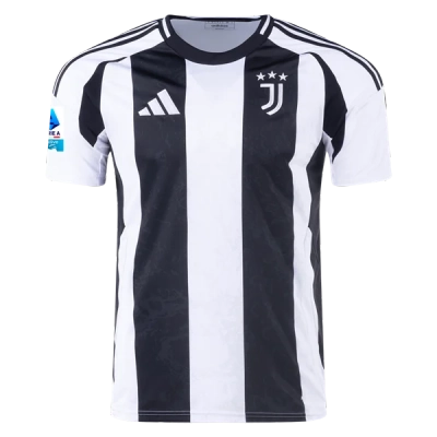 Tim Weah Juventus 24/25 Home Jersey 02