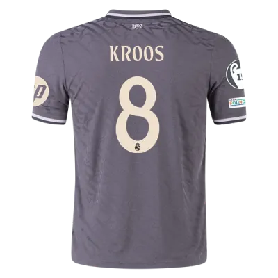 Toni Kroos Real Madrid 24/25 Player Third Jersey 01