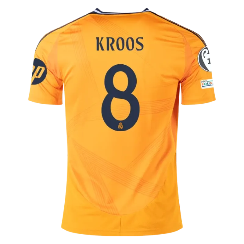 Toni Kroos Real Madrid 24/25 Away Jersey