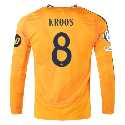 Toni Kroos Real Madrid 24/25 Long Sleeve Away Jersey 01