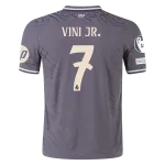 Vinicius Jr. Real Madrid 24/25 Player Third Jersey