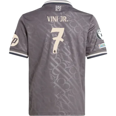 Vinicius Jr. Real Madrid 24/25 Youth Jersey 01