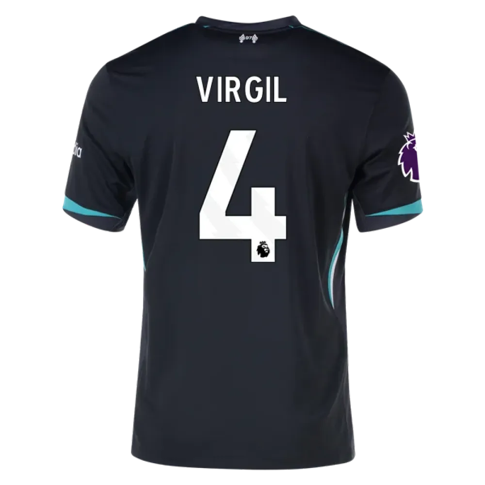 Virgil van Dijk Liverpool 24/25 Away Jersey