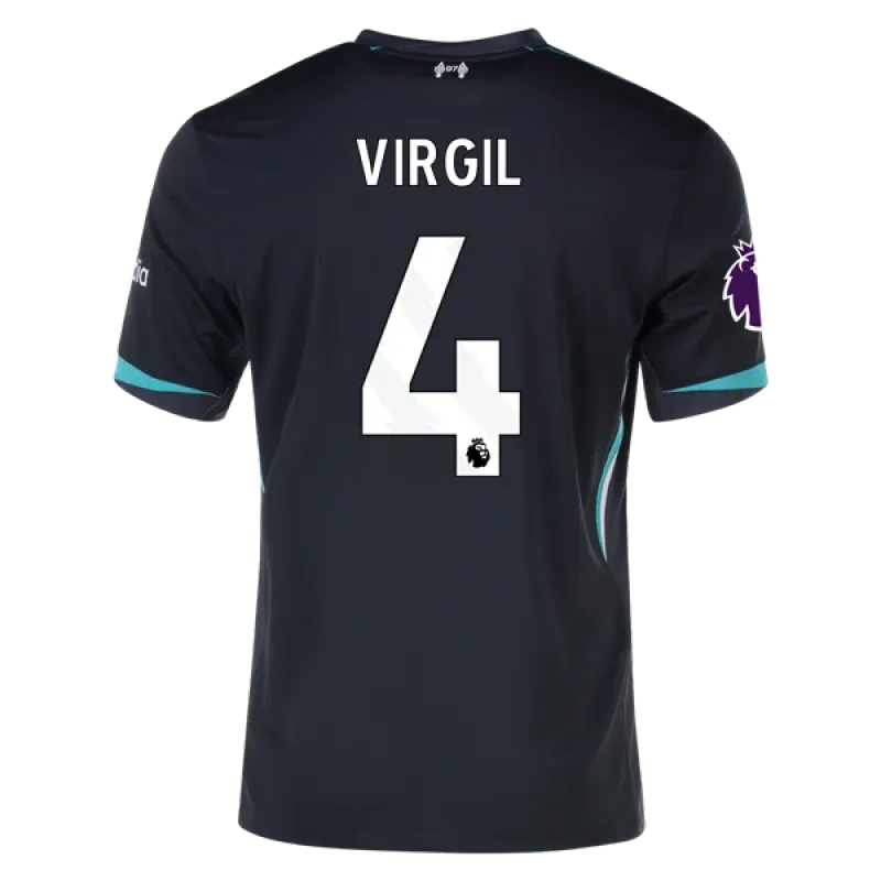 Virgil van Dijk Liverpool 24/25 Away Jersey