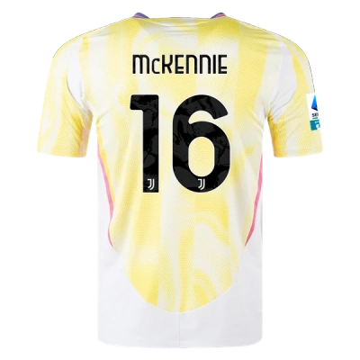 Weston McKennie Juventus 24/25 Player Away Jersey 01