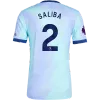 William Saliba Arsenal 24/25 Player Third Jersey