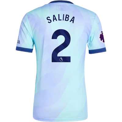 William Saliba Arsenal 24/25 Player Third Jersey 01
