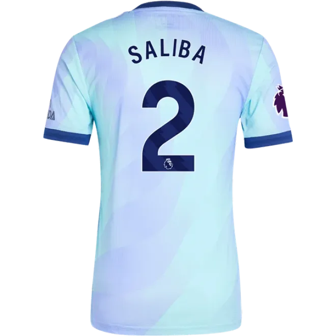 William Saliba Arsenal 24/25 Player Third Jersey