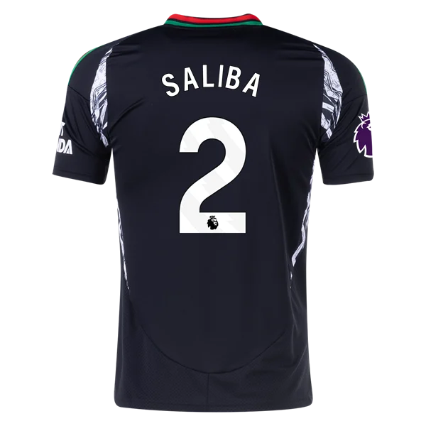 William Saliba Arsenal 24/25 Away Jersey