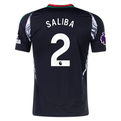 William Saliba Arsenal 24/25 Away Jersey 01