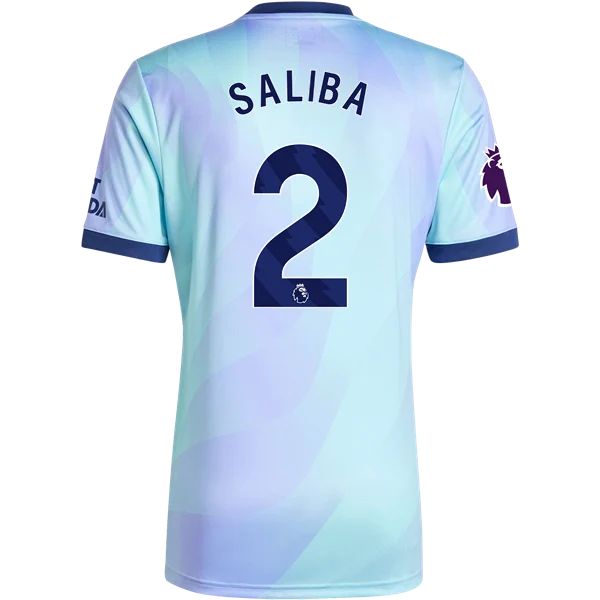 William Saliba Arsenal 24/25 Third Jersey