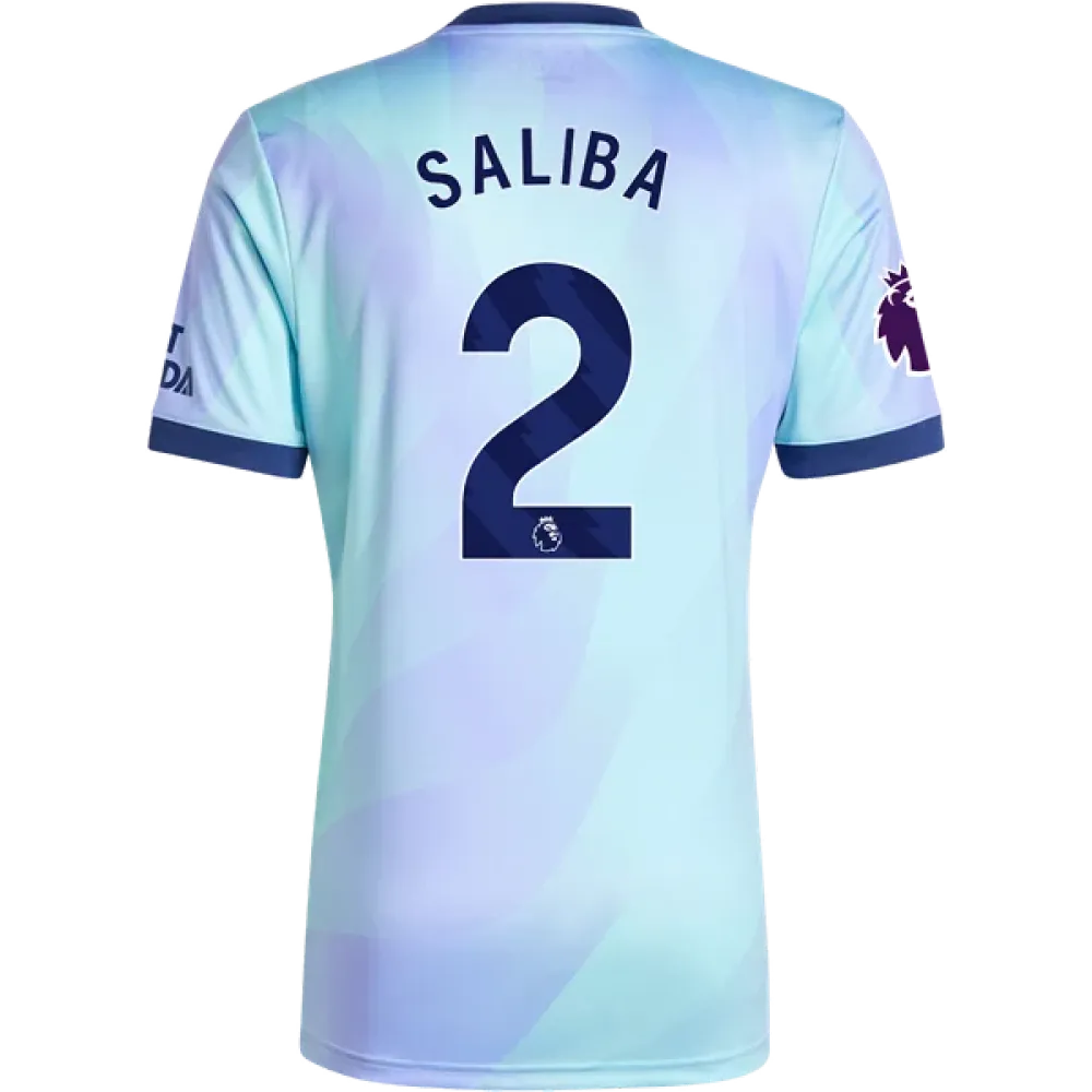 William Saliba Arsenal 24/25 Third Jersey