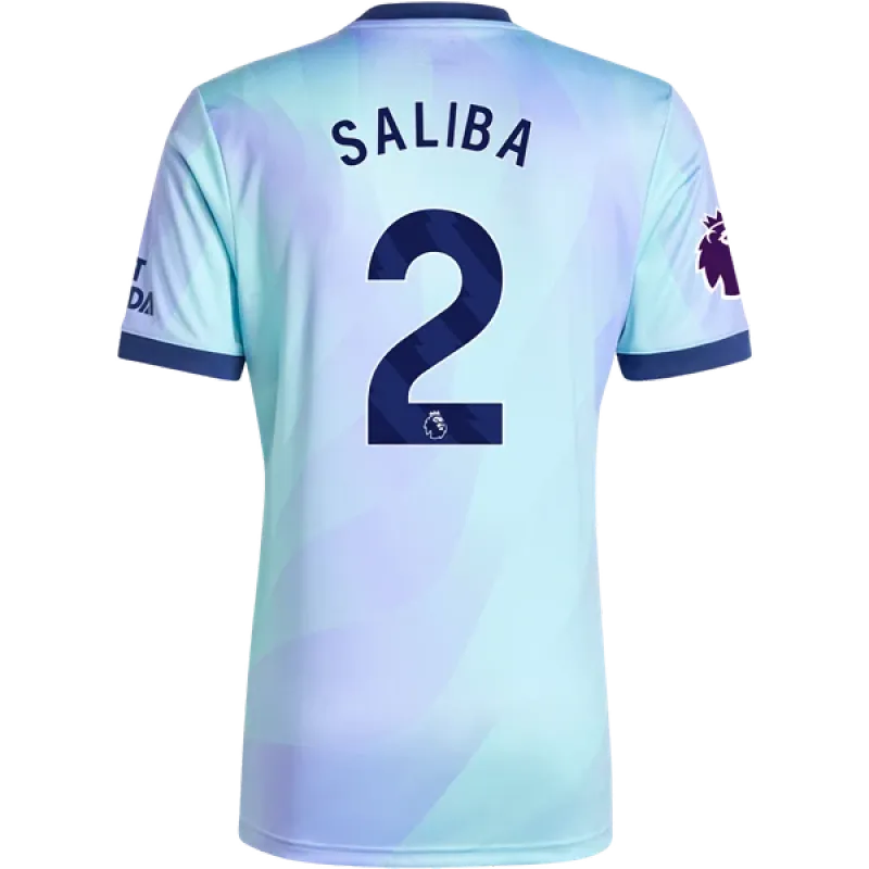 William Saliba Arsenal 24/25 Third Jersey