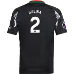 William Saliba Arsenal 24/25 Youth Away Jersey
