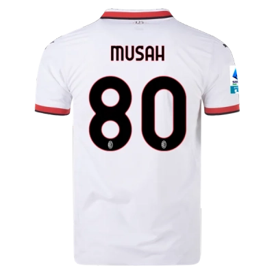 Yunus Musah AC Milan 24/25 Player Away Jersey 01
