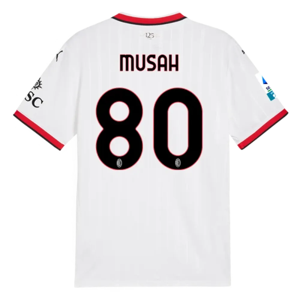 Yunus Musah AC Milan 24/25 Replica Away Jersey