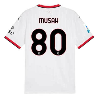 Yunus Musah AC Milan 24/25 Replica Away Jersey 01