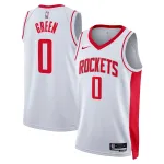 Houston Rockets Jalen Green White Swingman Jersey - Association Edition