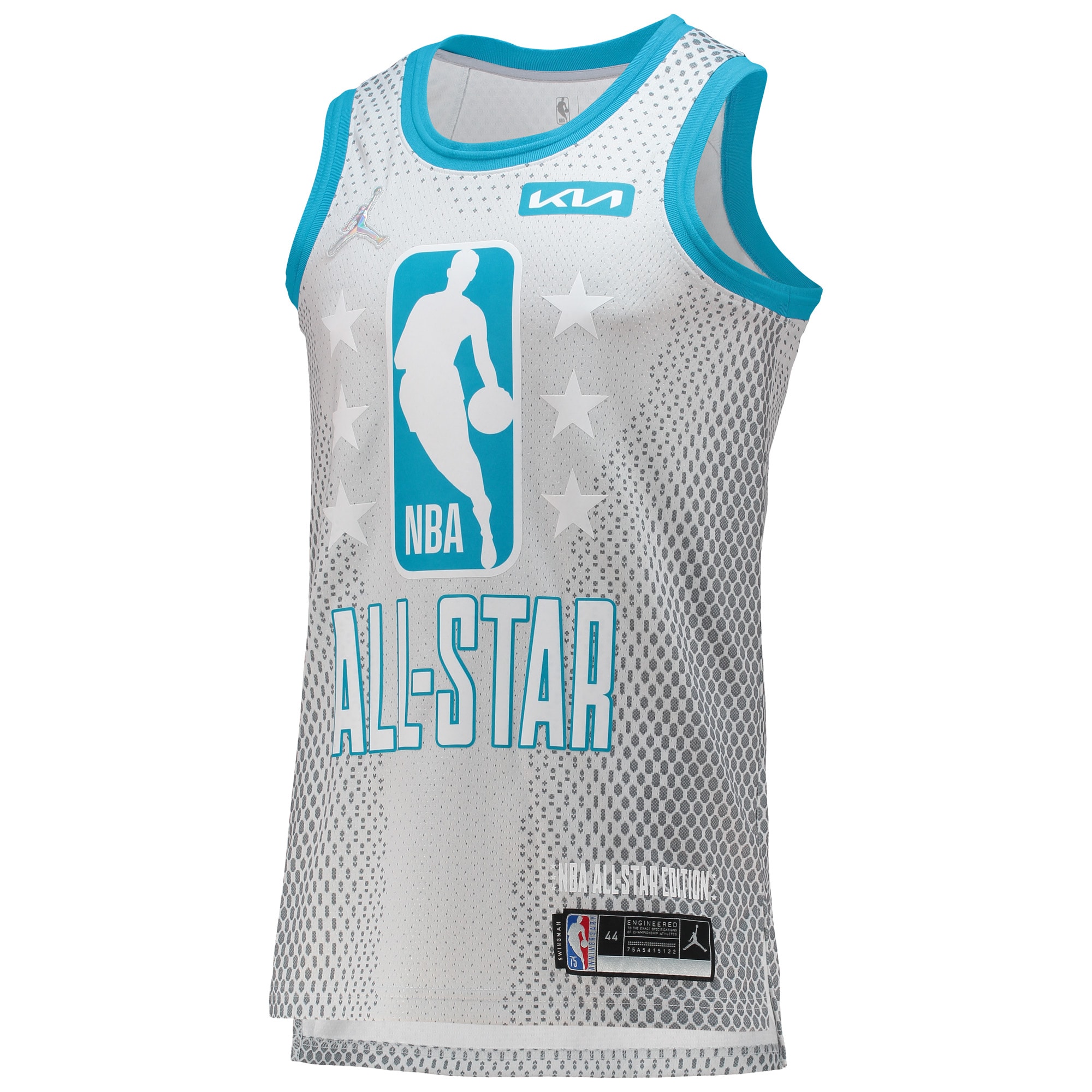 Men's White 2022 NBA All-Star Game 75th Anniversary Swingman Jersey