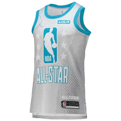 Men's White 2022 NBA All-Star Game 75th Anniversary Swingman Jersey 02