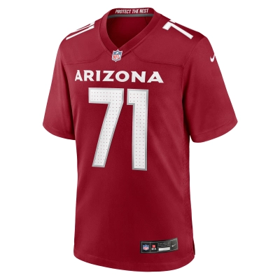 Men's Arizona Cardinals Dennis Daley Cardinal Game Player Jersey 02