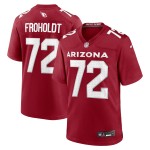 Men's Arizona Cardinals Hjalte Froholdt Cardinal Game Player Jersey